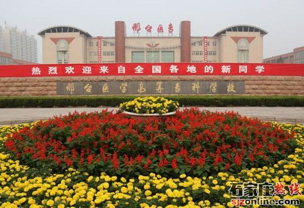 邢臺醫(yī)學(xué)高等?？茖W(xué)校學(xué)校門口